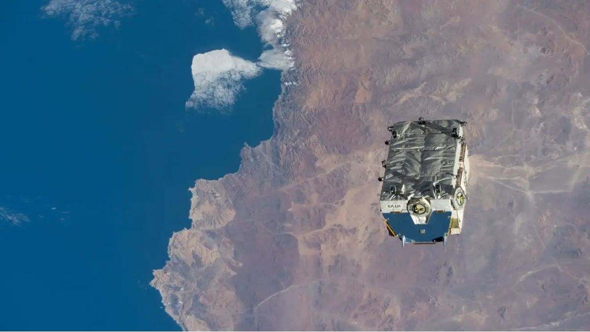 Palé de basura espacial