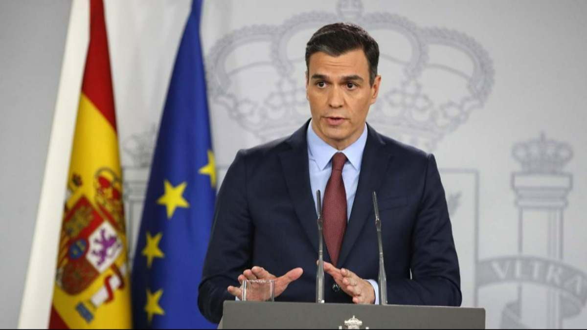 Pedro Sánchez, presidente del Gobierno en funciones
