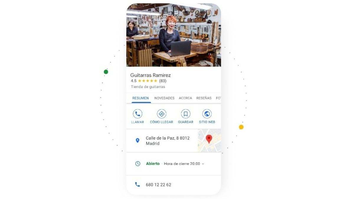 Los perfiles de empresas de Google perderán los chats y el historial de llamadas en verano