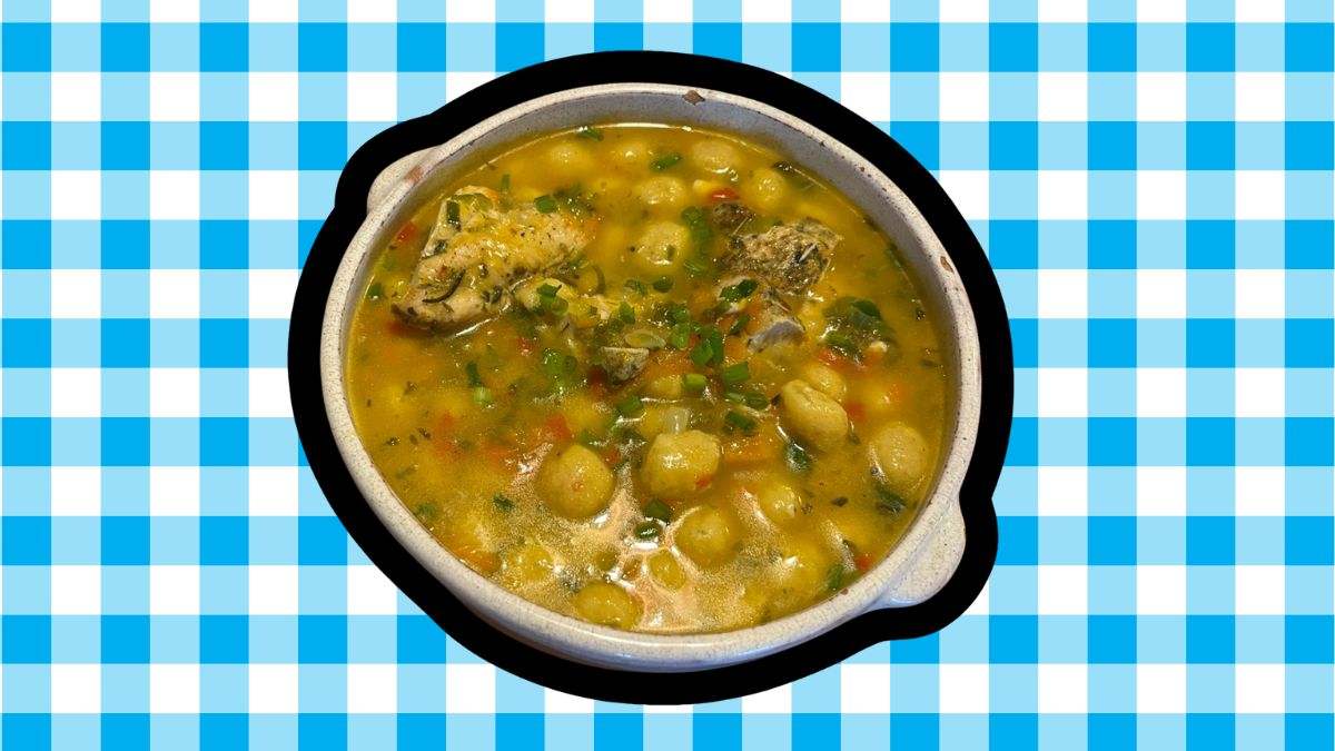 Se trata de una sopa tradicional de Paraguay