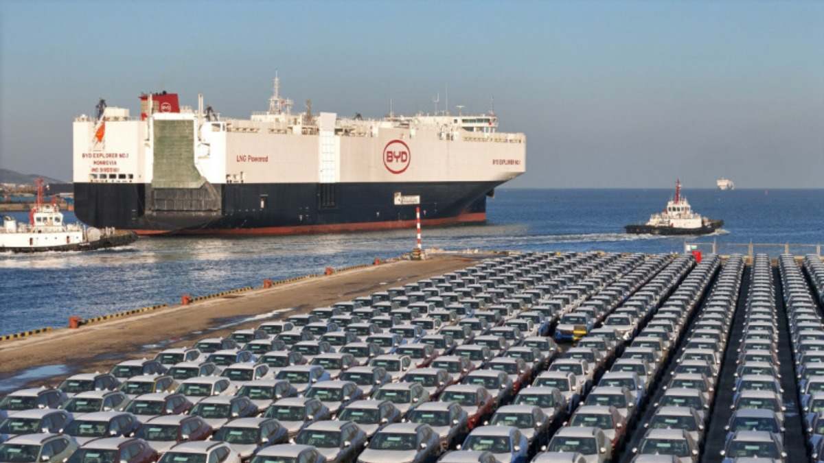 Buque gigante de BYD