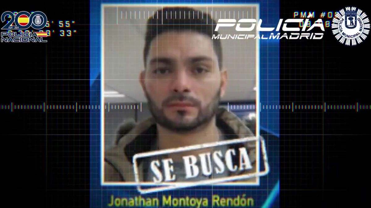Imagen de Jonathan Montoya, uno de los fugitivos más buscados.