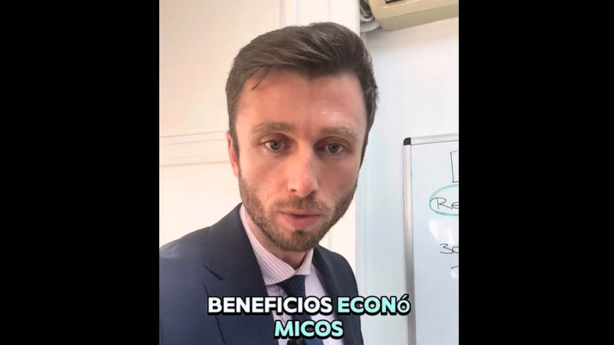 Captura de la cuenta de TikTok de Víctor Arpa.