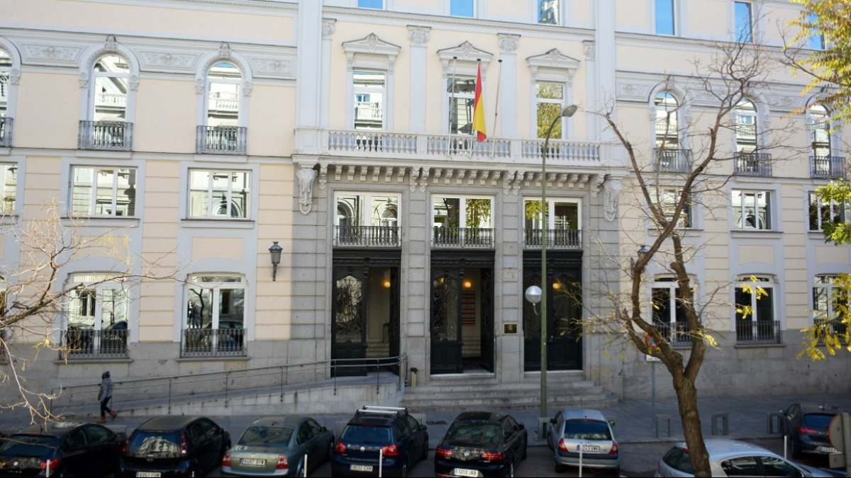 Edificio del Consejo General del Poder Judicial (CGPJ).