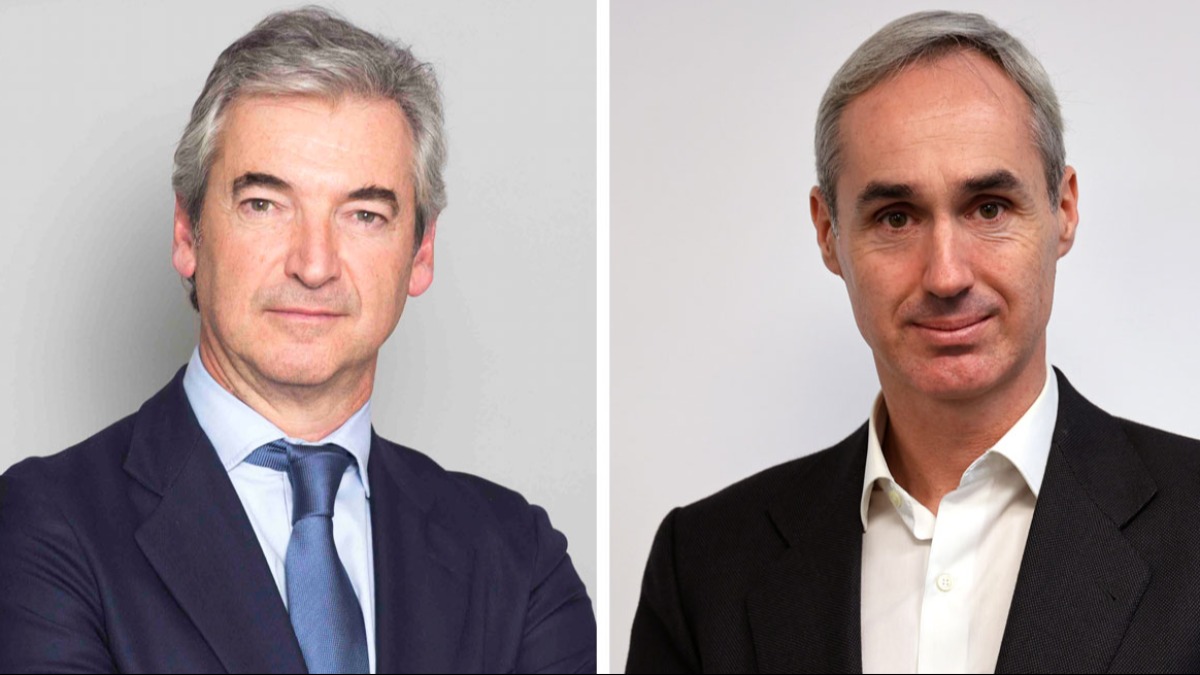 Enrique Dancausa, hasta ahora CEO de Haya Real Estate, y Enrique Tellado, managing director de Intrum España