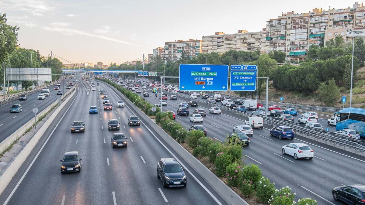 M-30 restricciones vehículos sin etiqueta coches con etiqueta ambiental A