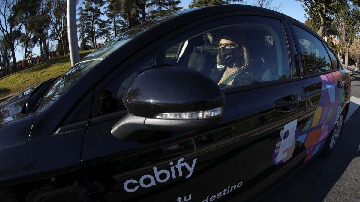 Vehículo de Cabify.