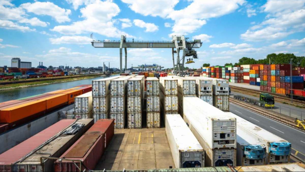 Terminal contenedores Mannnheim Alemania
