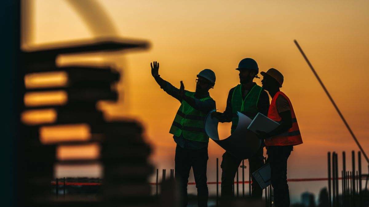Trabajadores de la construcción (Getty)