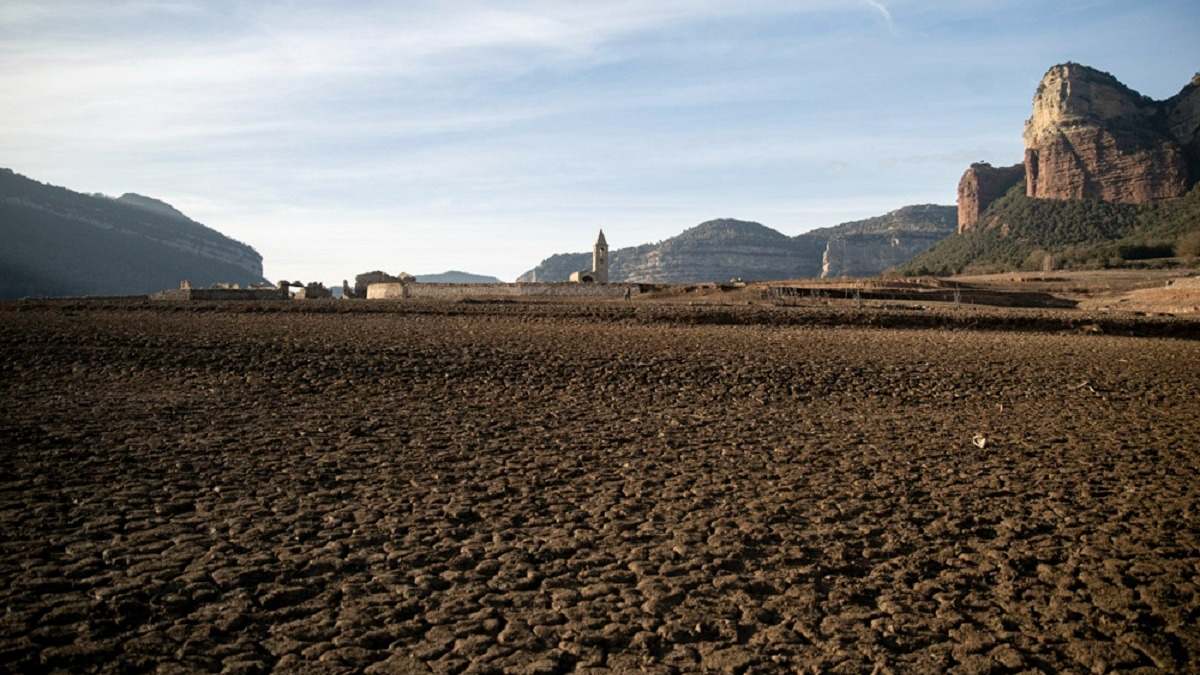 El pantano de Sau en mínimos históricos.