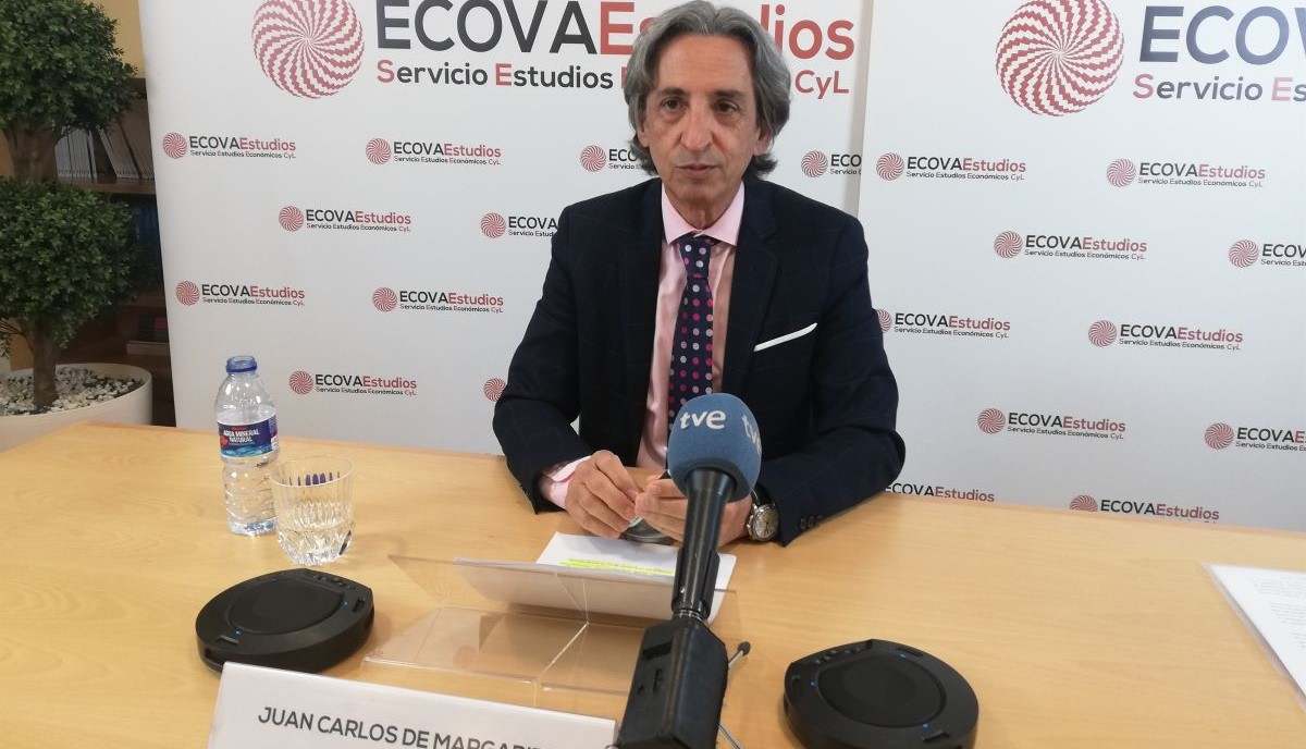 Juan Carlos de Margarida, decano de los economistas de Valladolid