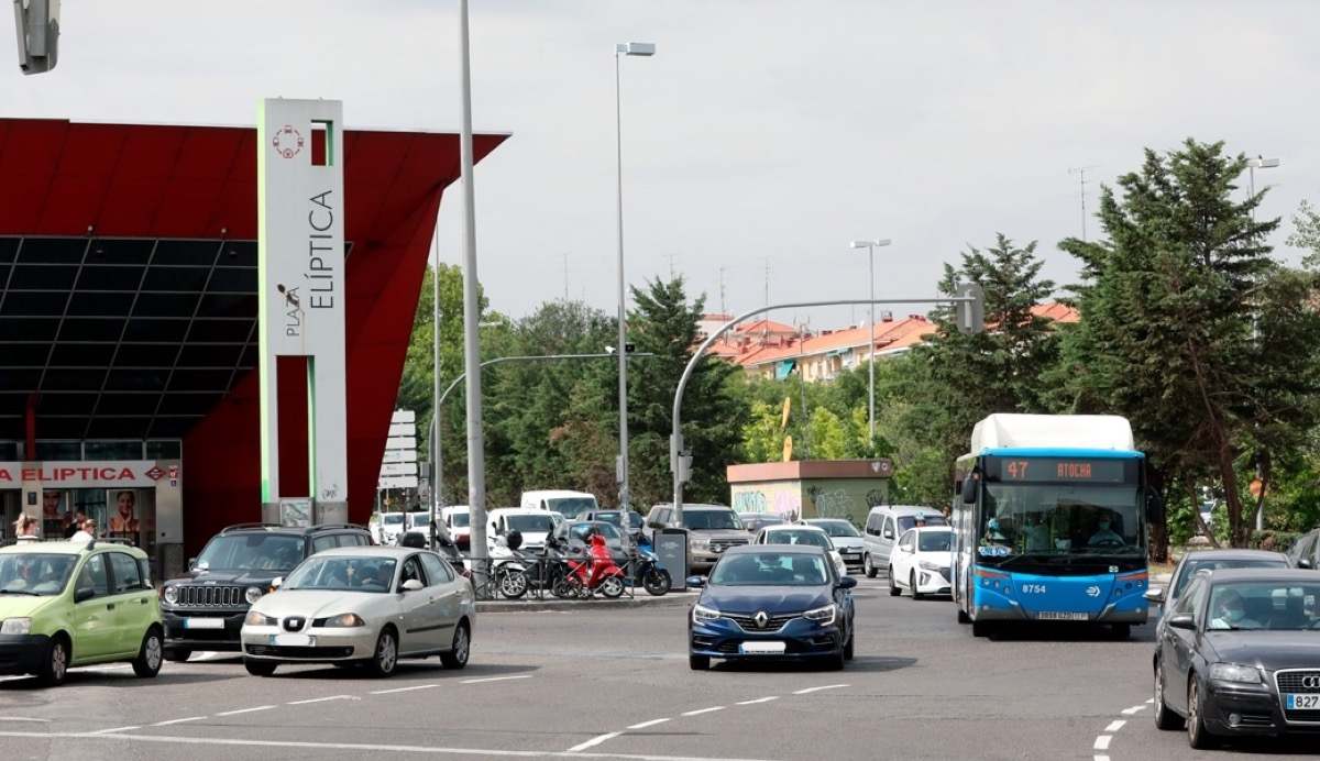Plaza Elíptica de Madrid_tráfico