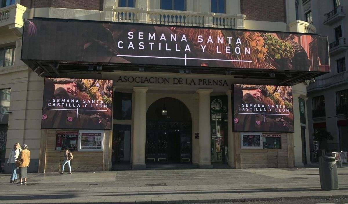 Uno de los lugares de promoción de la Semana Santa de Castilla y León