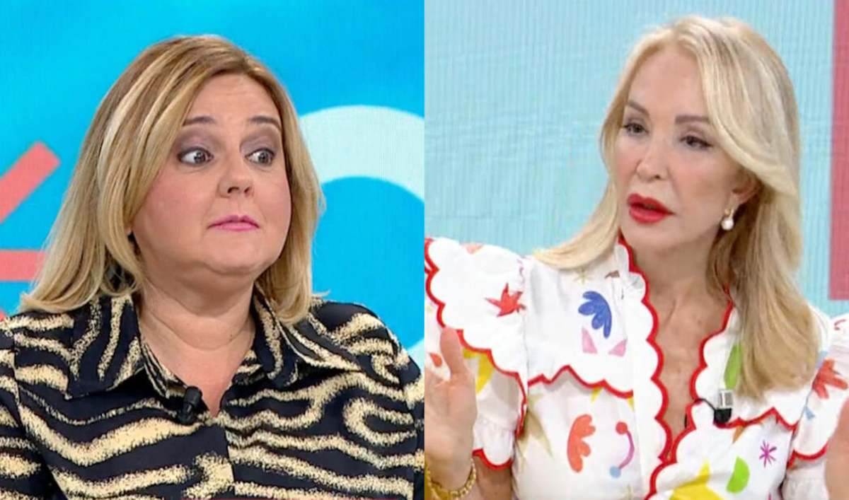 Pilar Vidal y Carmen Lomana