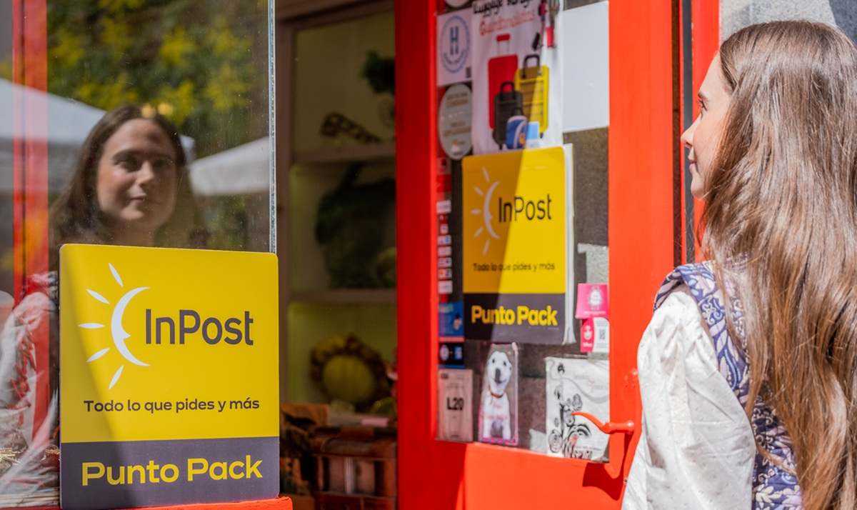 Un Punto Pack de InPost. EE