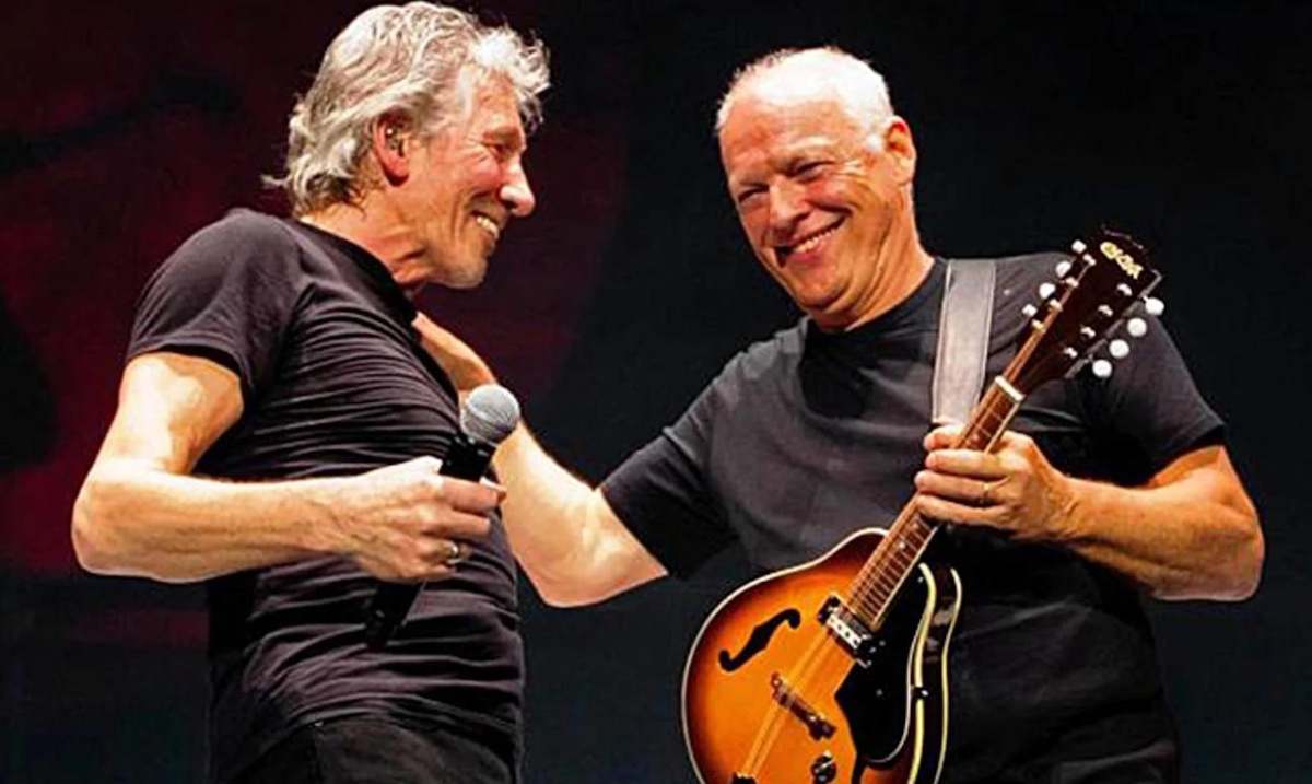 Roger Waters y David Gilmour
