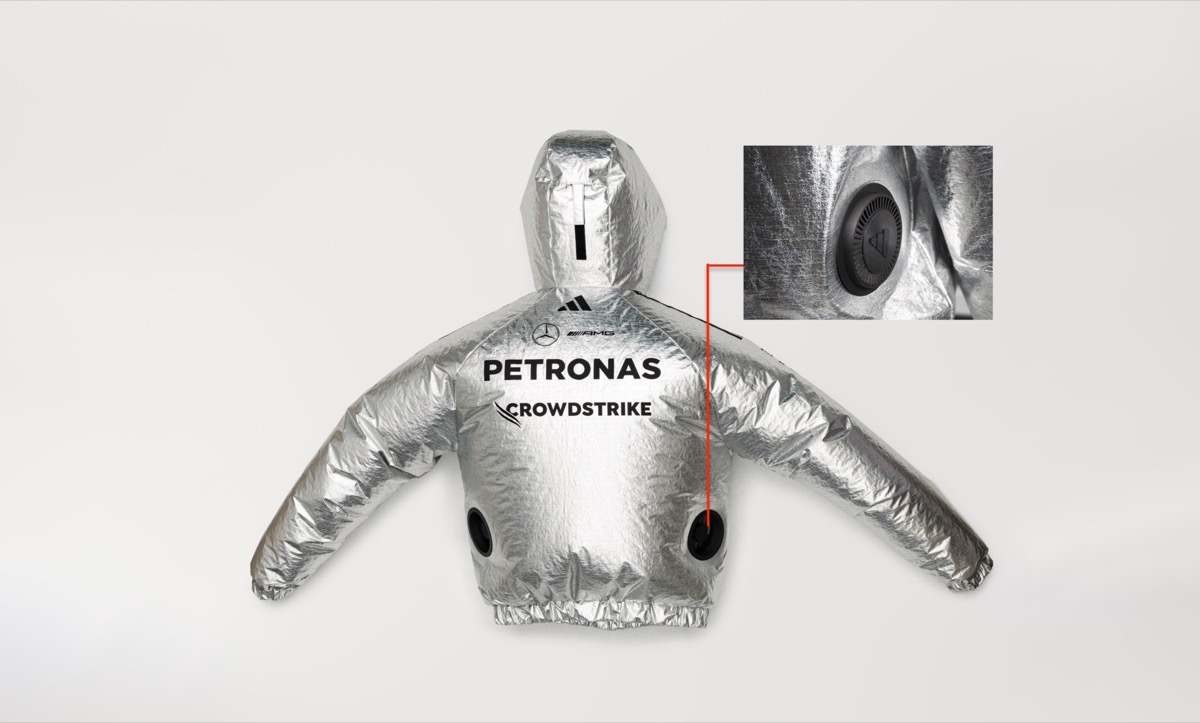 No es Bibendum de Michelin: la chaqueta térmica se infla gracias a unos ventiladores