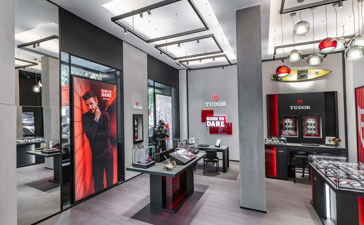 Tienda Tudor en Barcelona. EE