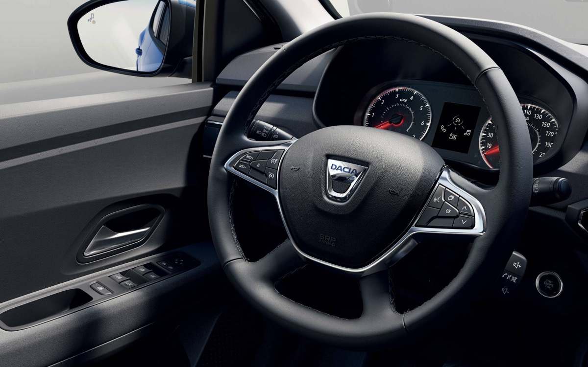 Interior de Dacia Sandero