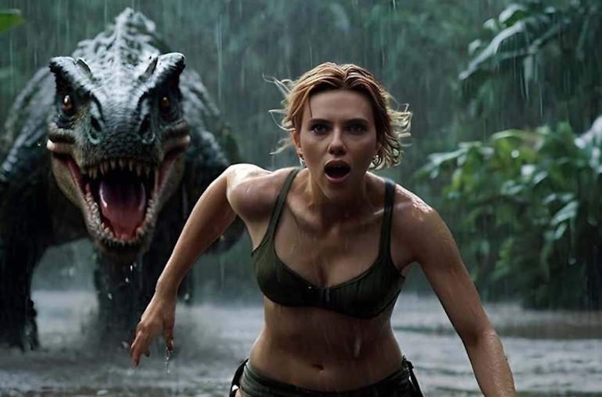 Scarlett Johansson en 'Jurassic'