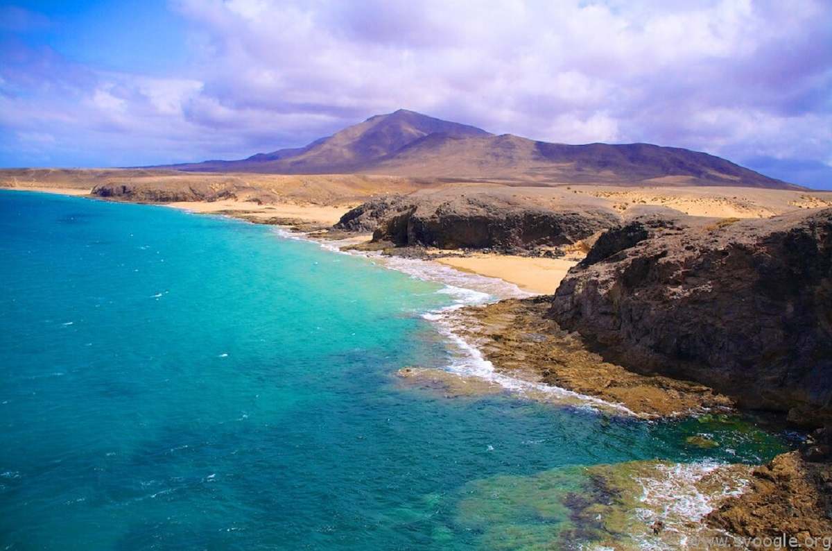 Playa de Lanzarote (Canarias). EE