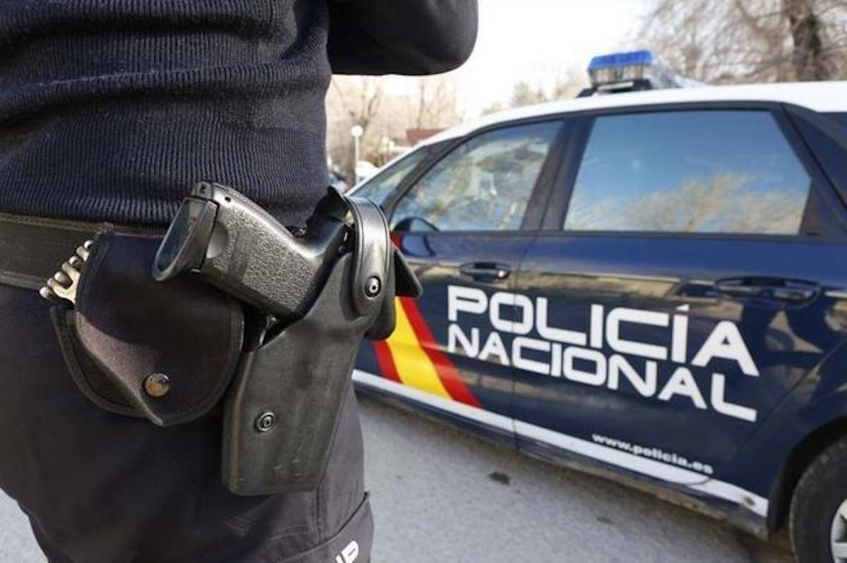 Fotografía de recurso de un coche de policía.