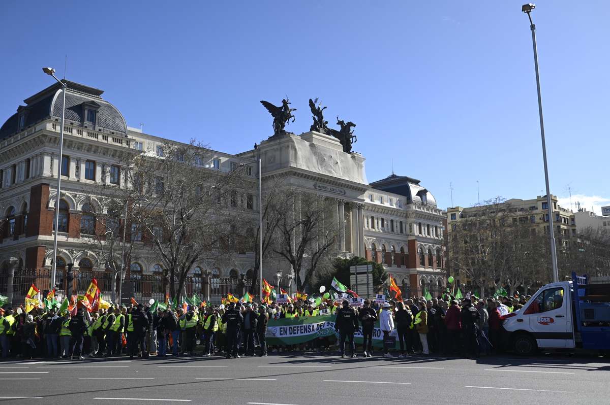 tractorada en Madrid