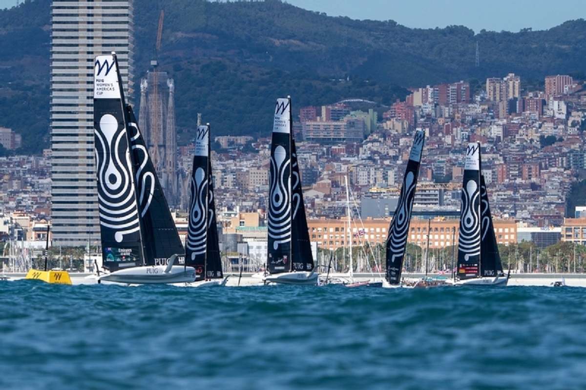 Copa América de Vela en Barcelona. Ian Roman (America's Cup)