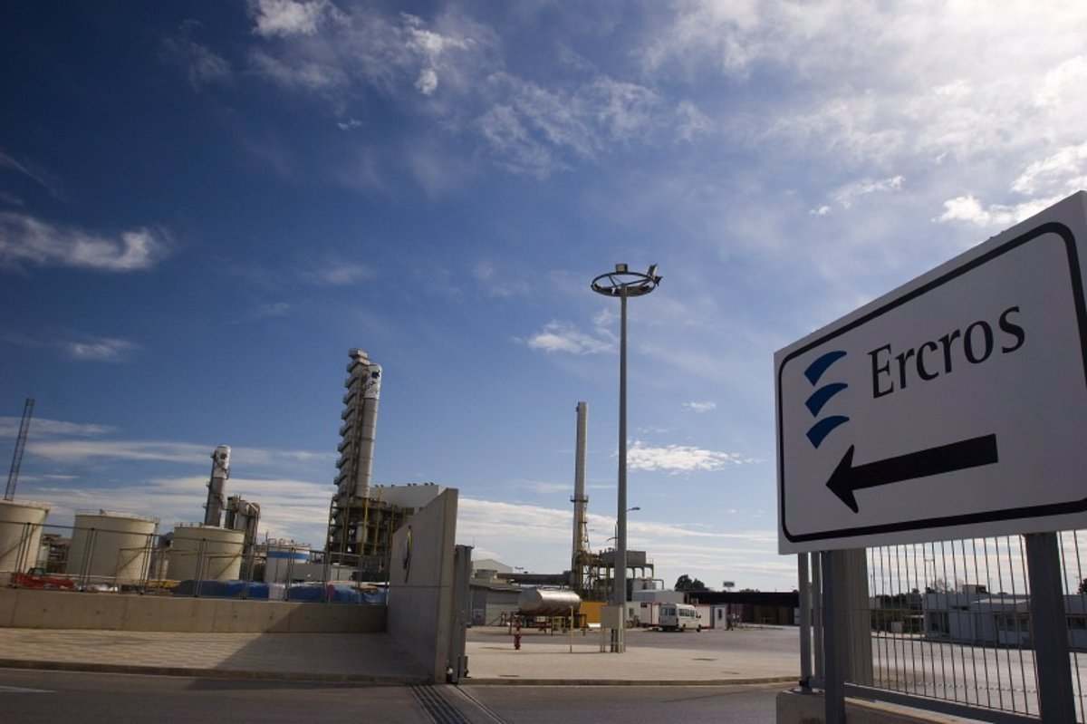 Planta de Ercros en Vila Seca. Europa Press
