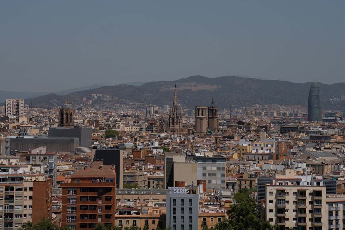 Vista de Barcelona. EE