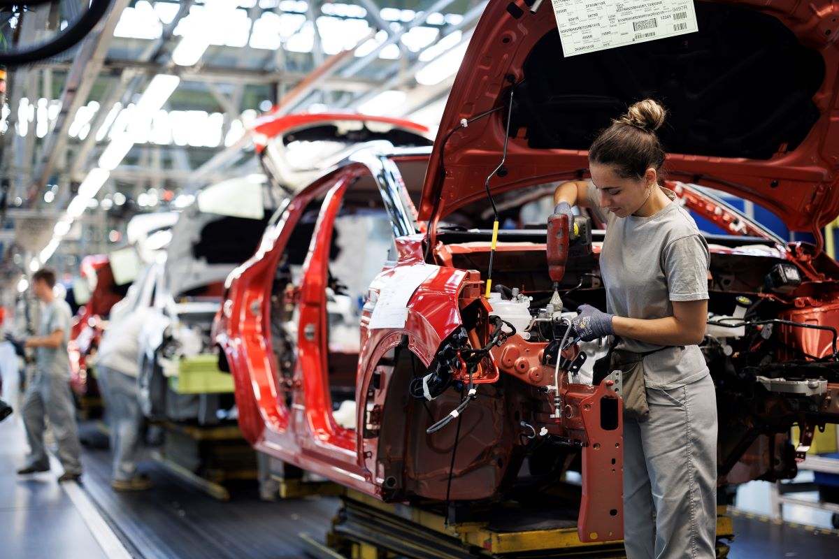 Trabajadora de Renault en Valladolid
