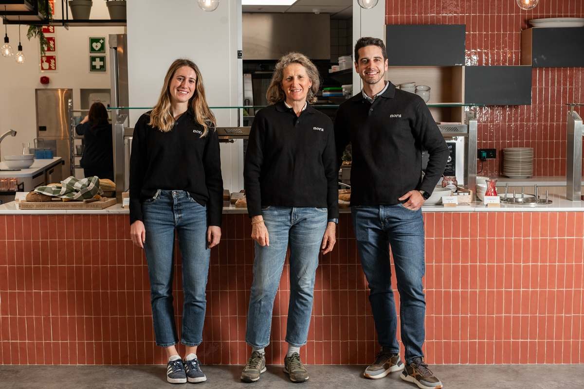 Cofundadores de Nora Real Food. EE