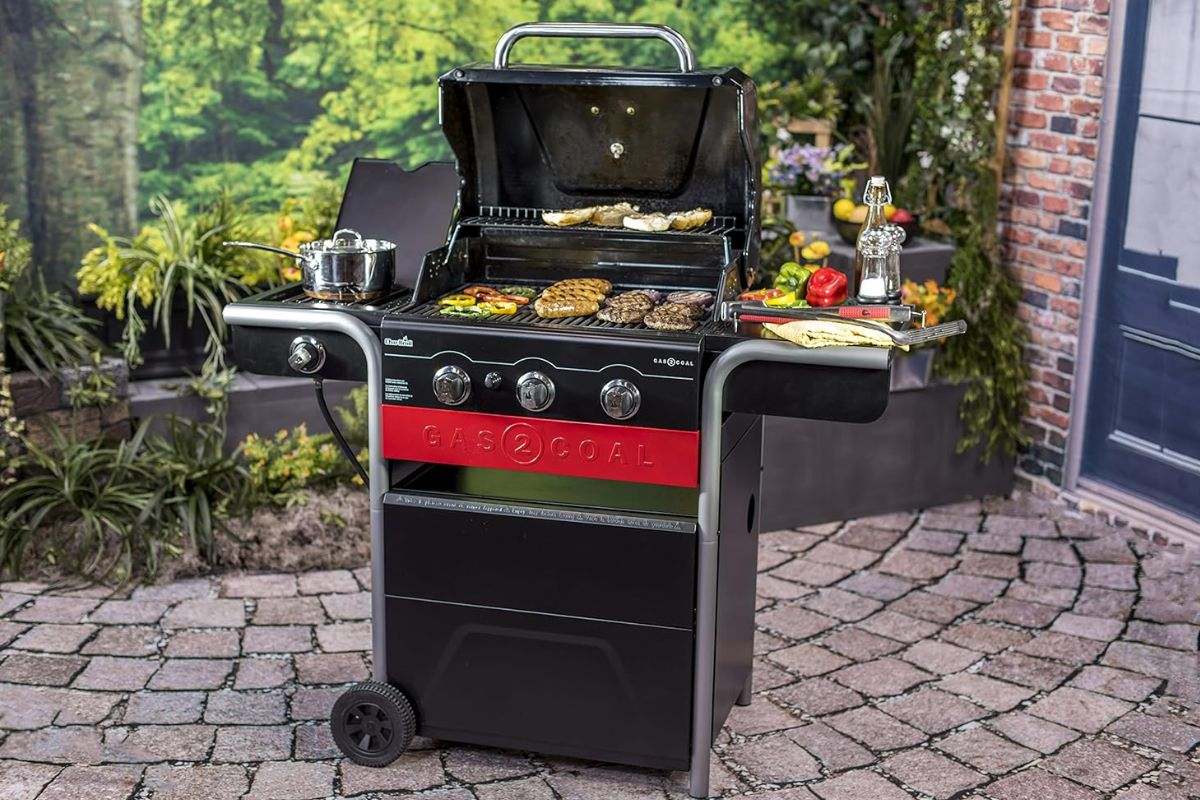 Barbacoa Char-Broil Gas2Coal