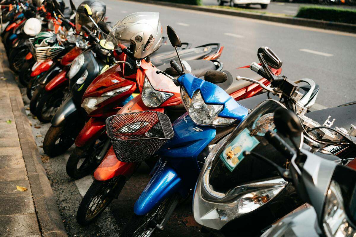 aparcamiento motos
