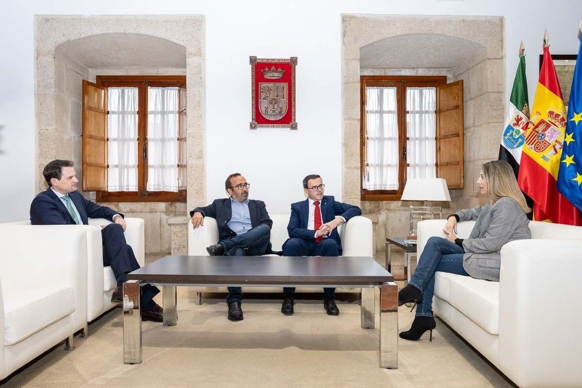 María Guardiola y Miguel Ángel Gallardo. Archivo