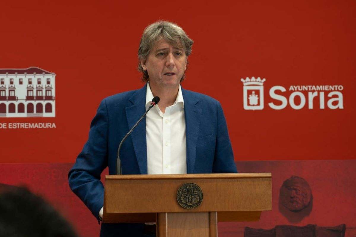 Carlos Martínez, alcalde de Soria