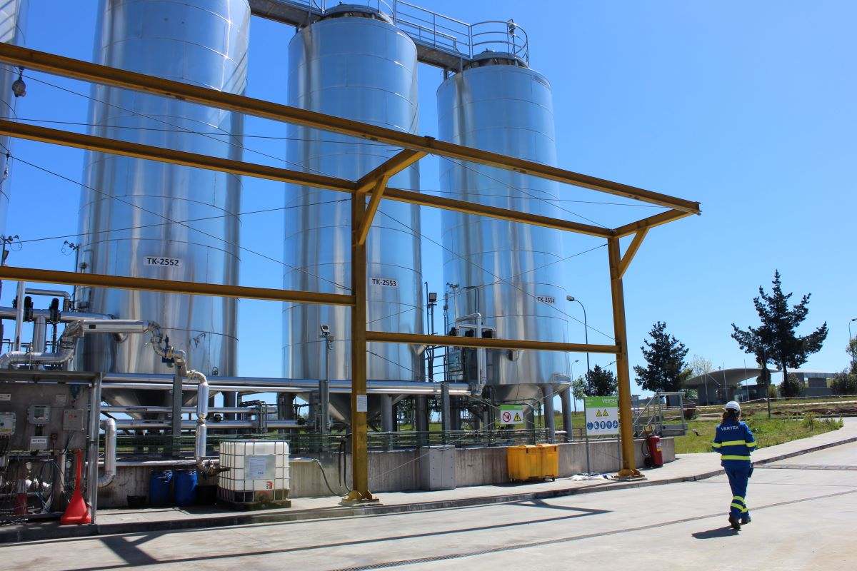 Planta de Bioetanol Galicia en Curtis.