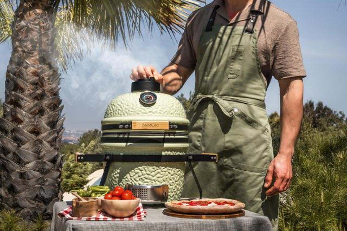 Barbacoa de carbón Cecotec Dragonfire 3200 Kamado