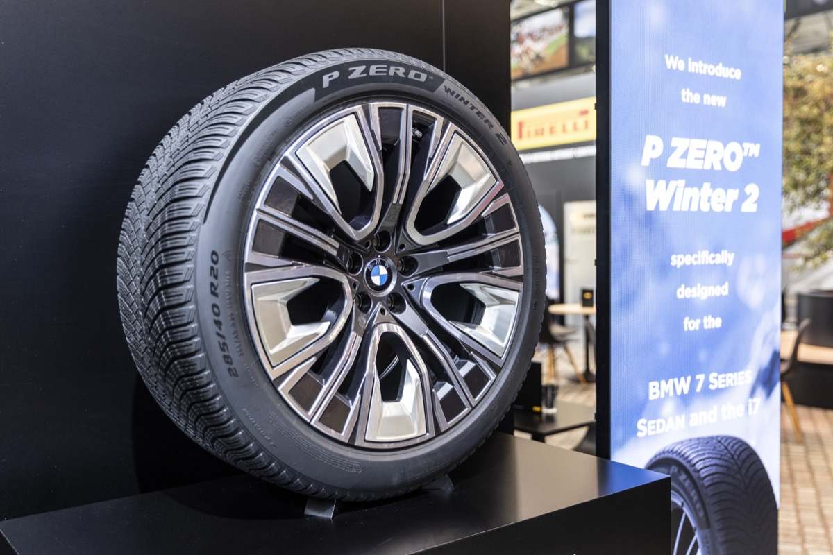 Neumático de invierno, desarrollado por Pirelli para BMW