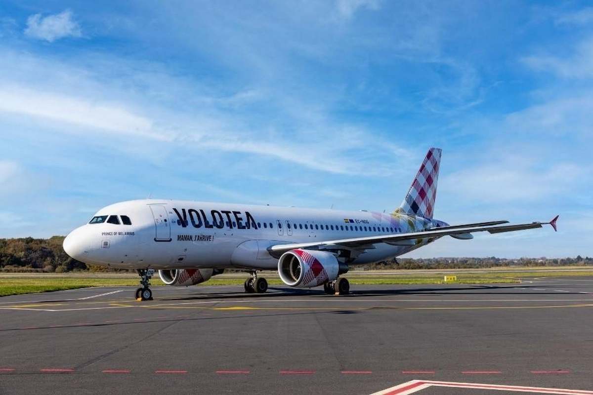 Avión de Volotea. 
