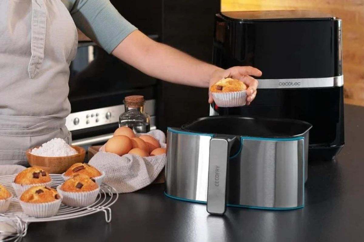 Freidora de aire Cecotec Cecofry Full Inox 5500 Pro