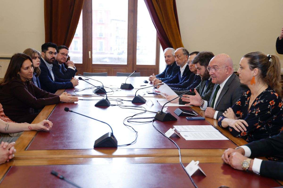 Reunión Ayuntamiento Valladolid con empresarios mexicanos