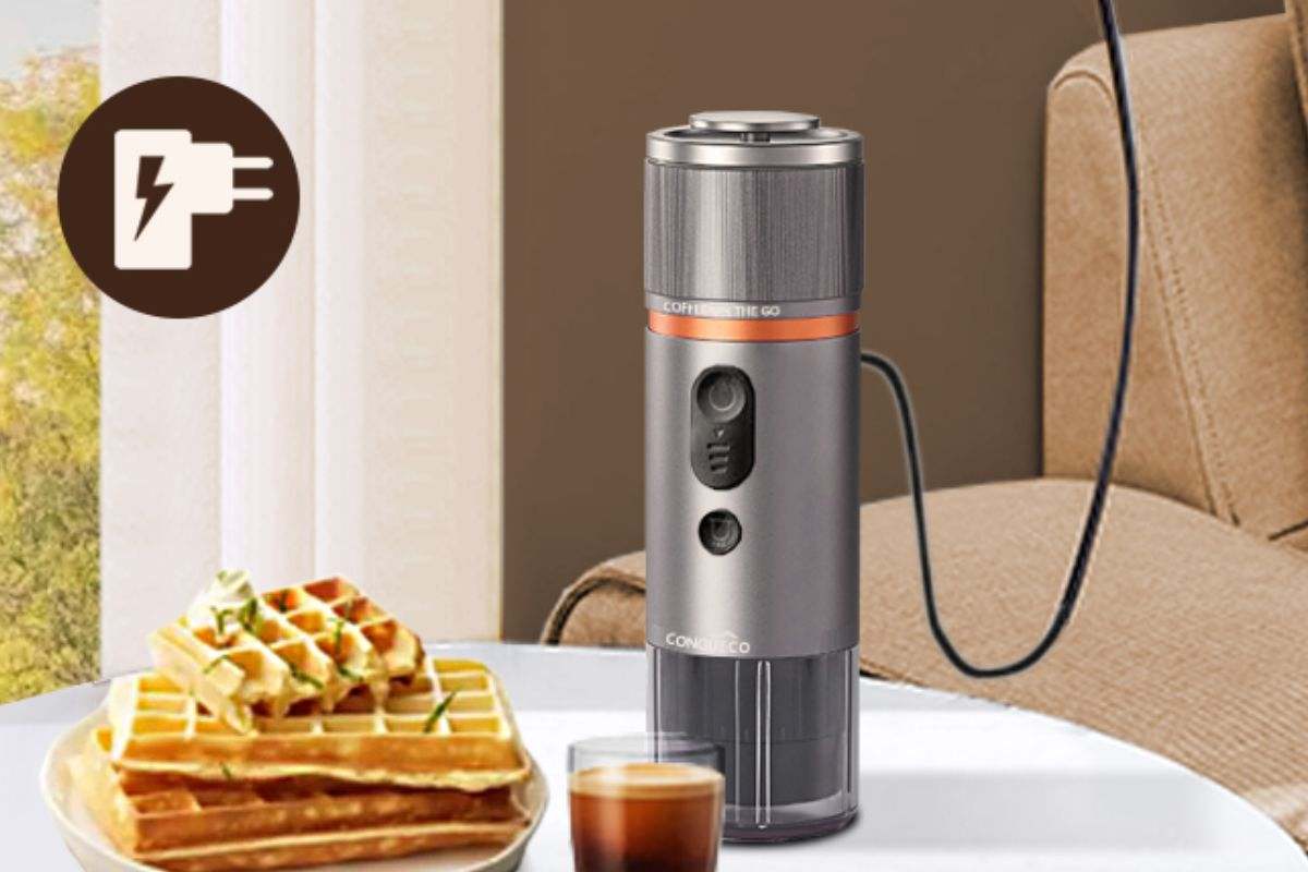 Cafetera de cápsulas portátil CONQUECO