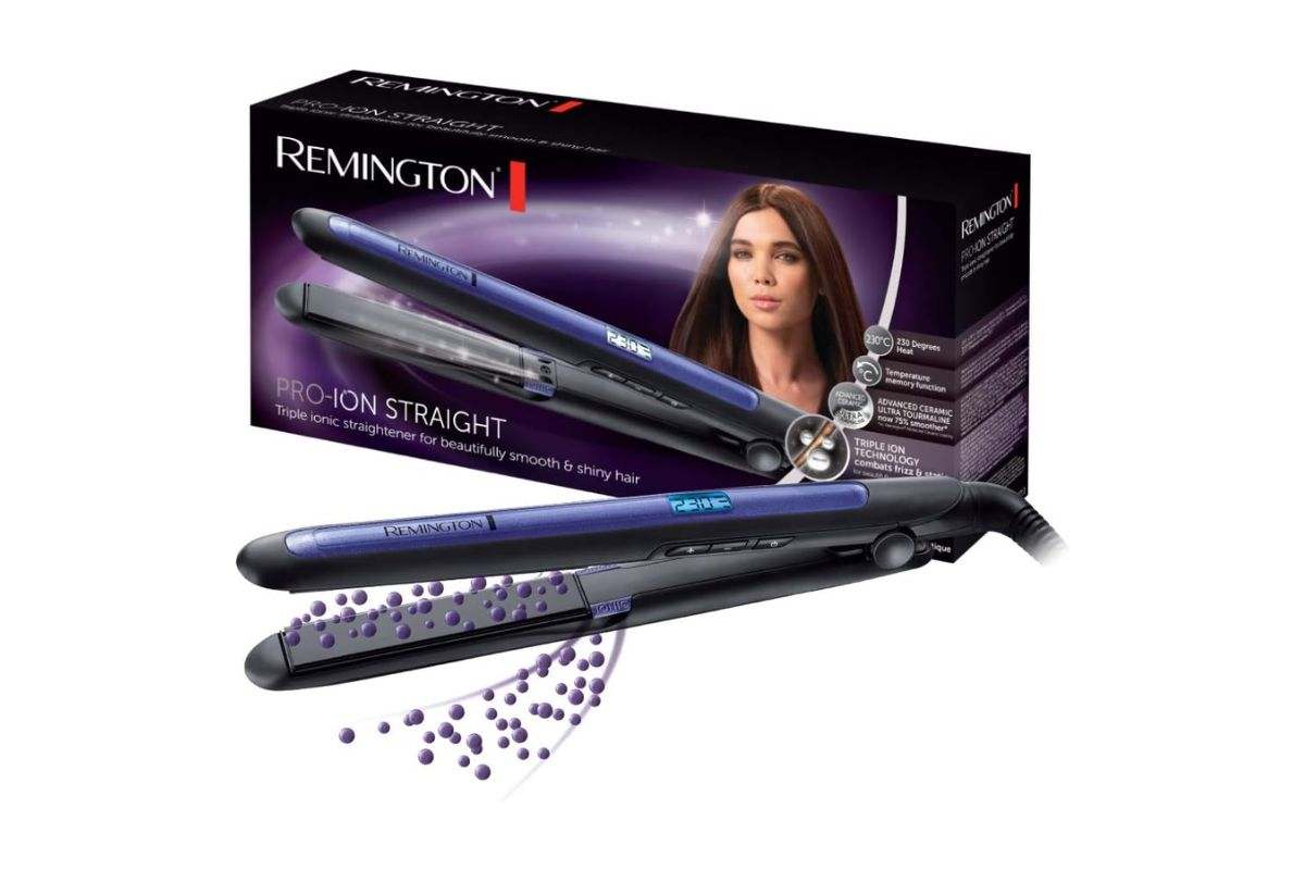 Plancha de pelo remington
