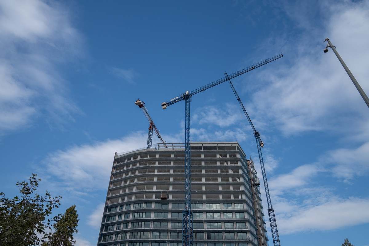 Un bloque de pisos en construcción en Cataluña. EP