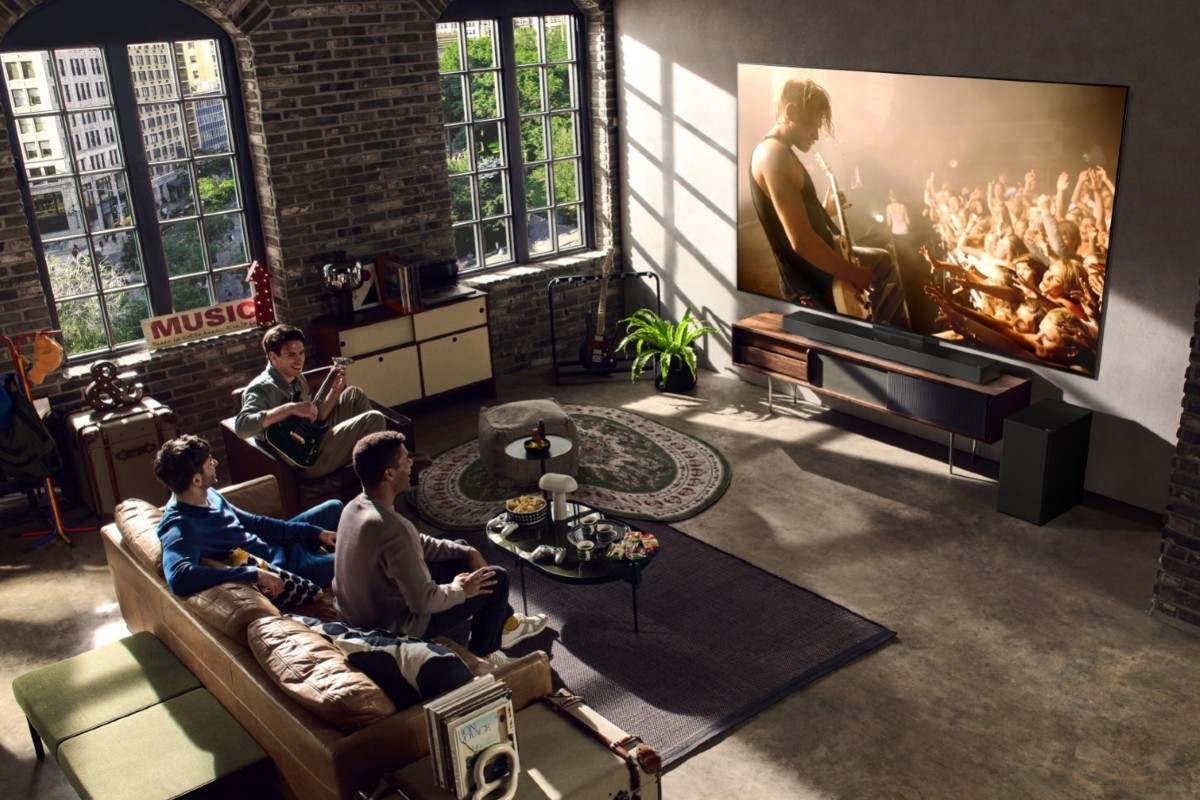 LG OLED más barra de sonido