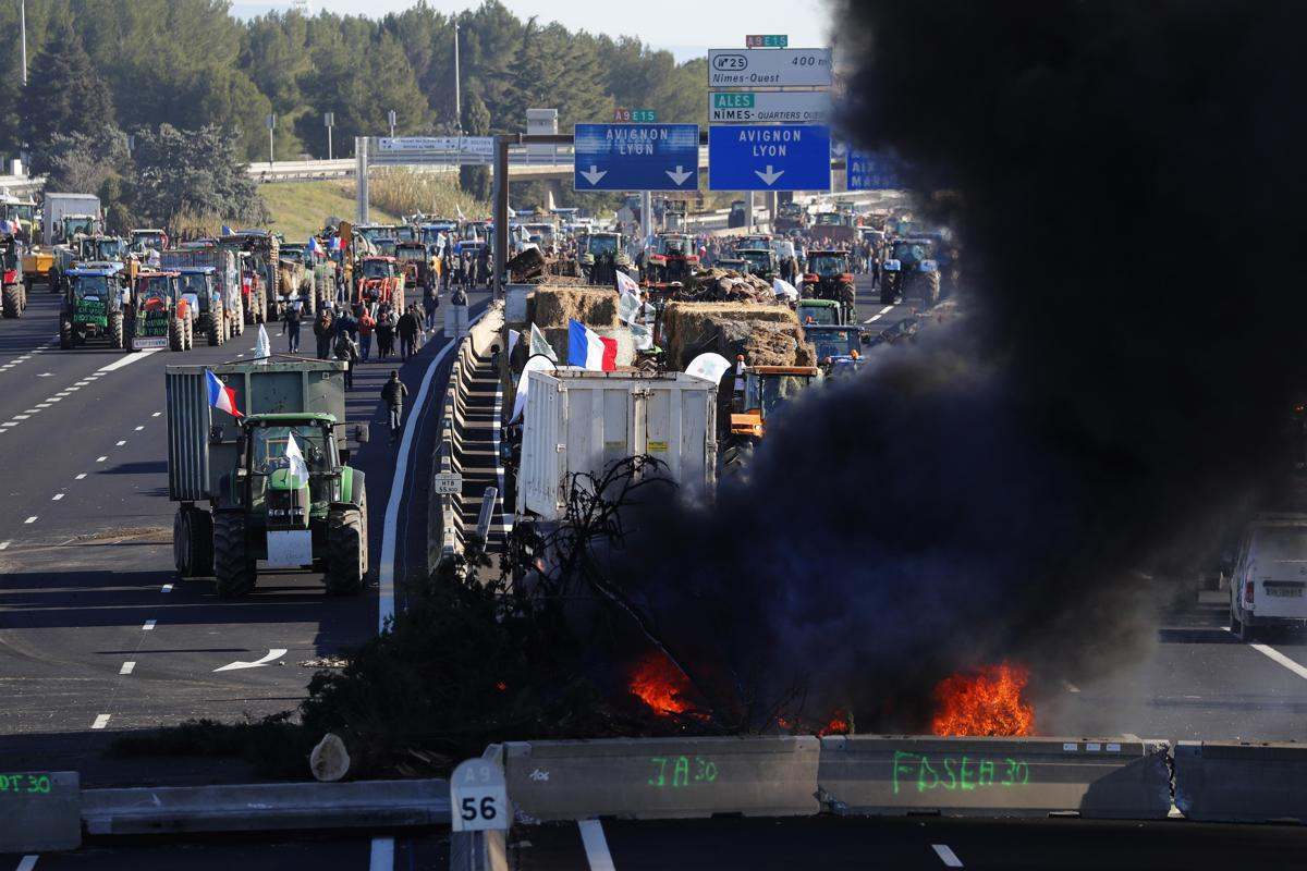 protestas agricultores franceses en occitania
