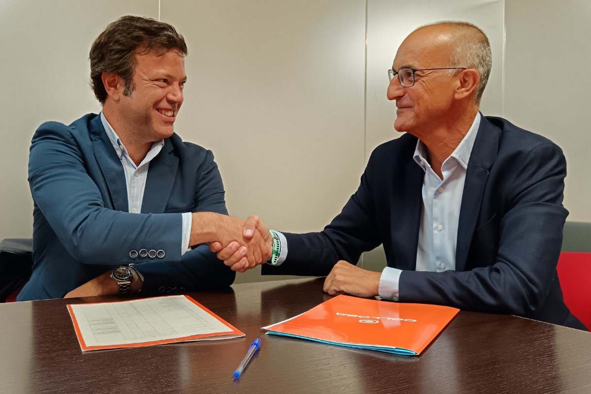 Pablo Justel, hasta ahora accionista y administrador de Construcciones JCNN y Noé Martín, CEO de Collosa