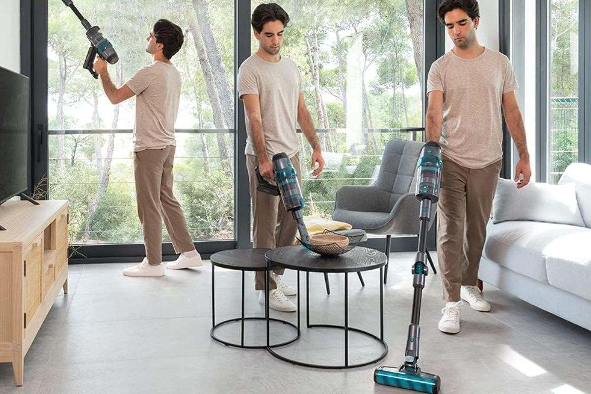 Aspirador escoba sin cable Cecotec Conga Rockstar 1500 Ultimate ErgoFlex