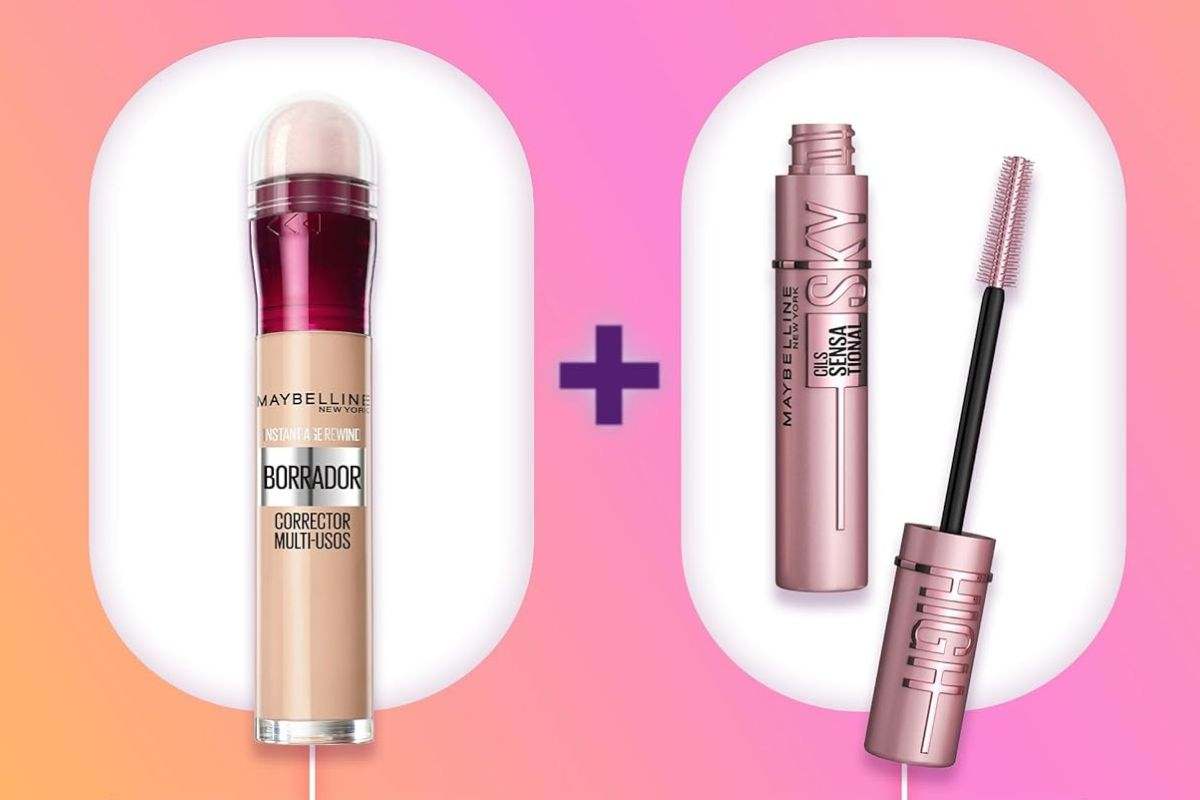 Pack máscara de pestañas y corrector de Maybelline New York